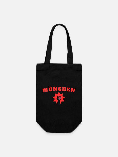 München - Geschenkbeutel für Flaschen - Schwarz