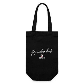 Reinickendorf - Berlin Flag - Berlin Bear - Gift Bag for Bottles - black - Front