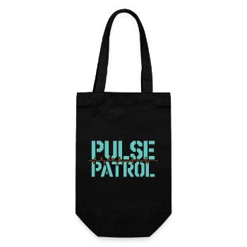 Cardiac Tech Pulse Patrol Pacemaker Technician - Geschenkbeutel für Flaschen - Schwarz - Vorne