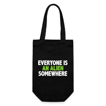Tout le monde est un extraterrestre quelque part - Sac à bouteille - noir - Devant