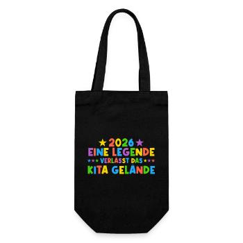 2026 A Legend Daycare Graduate - Gift Bag for Bottles - black - Front