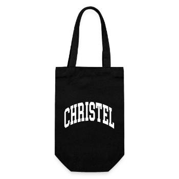 Anne - Gift Bag for Bottles - black - Front