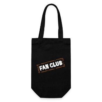 Fan Club - Geschenkbeutel für Flaschen - Schwarz - Vorne