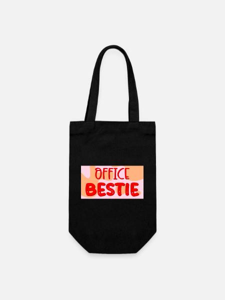 Meilleure amie de bureau - Sac à bouteille - noir