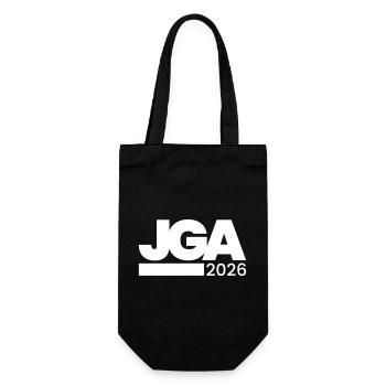 Jga 2026 Bachelor Party - Gift Bag for Bottles - black - Front