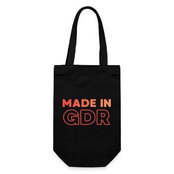 Fabriqué en RDA - Sac à bouteille - noir - Devant