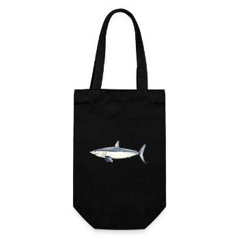 Shark Mako Marrajo - mako shark - requin - Gift Bag for Bottles - black - Front