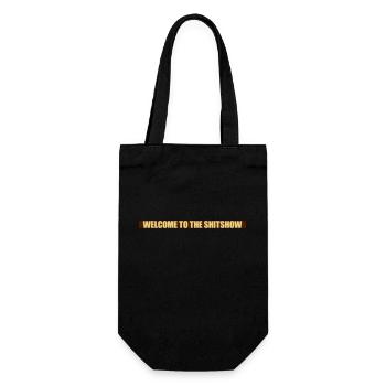 Welcome Shitshow Bar - Gift Bag for Bottles - black - Front
