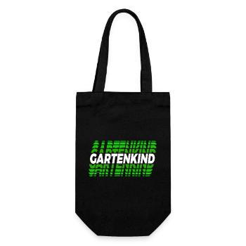 Gartenkind Design - Geschenkbeutel für Flaschen - Schwarz - Vorne
