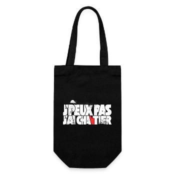 J'peux pas J'ai Chantier - Sac à bouteille - noir - Devant