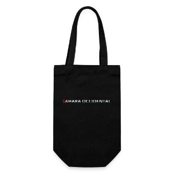 Flag of Western Sahara - Gift Bag for Bottles - black - Front