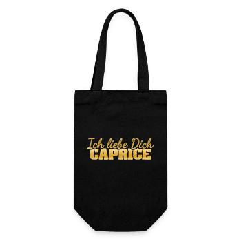 Caprice as Love - Gift Bag for Bottles - black - Front