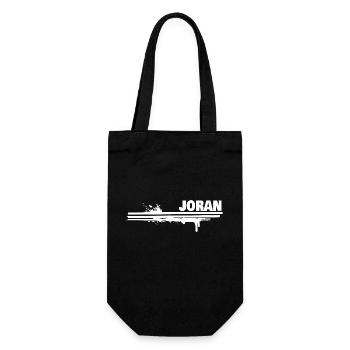 Splash of color Joran - Gift Bag for Bottles - black - Front