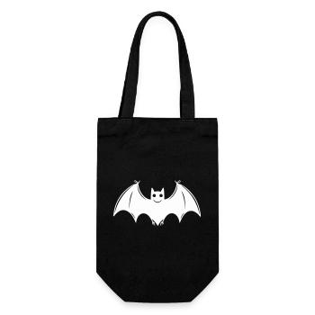 Chauve-souris - Sac à bouteille - noir - Devant