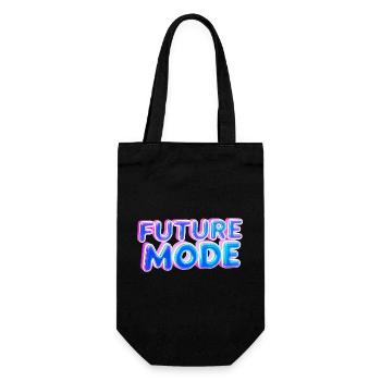 Future Mode Neon Licht - Geschenkbeutel für Flaschen - Schwarz - Vorne