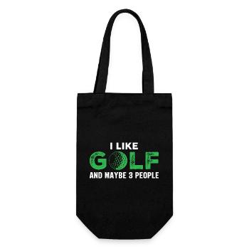gulf - Gift Bag for Bottles - black - Front
