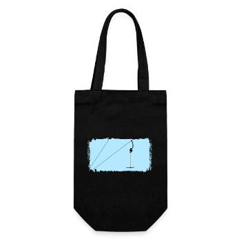 Ankerlift | Lift me, Ski, Winter sports, Ski packages - Gift Bag for Bottles - black - Front