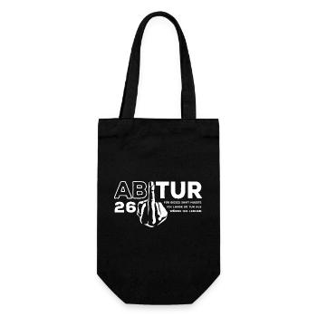Abitur 2026 - J’ai dû étudier longtemps - Sac à bouteille - noir - Devant