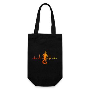 Running perfect for any race - Gift Bag for Bottles - black - Front