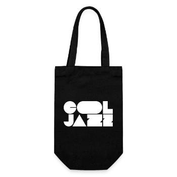 Kühnes, cooles Jazz-Logo-Design - Geschenkbeutel für Flaschen - Schwarz - Vorne