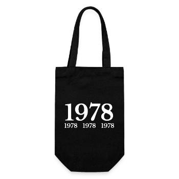 1978 - Gift Bag for Bottles - black - Front