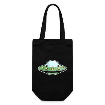 Vert OVNI - Sac à bouteille - noir - Devant