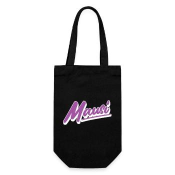 Mausi - Gift Bag for Bottles - black - Front