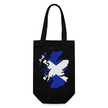 Scotland - Gift Bag for Bottles - black - Front