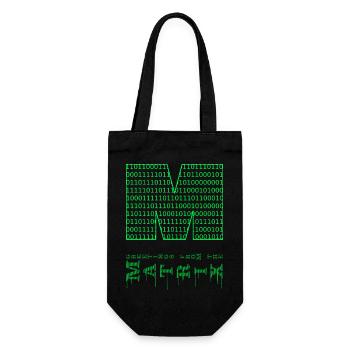 matrice m - Sac à bouteille - noir - Devant