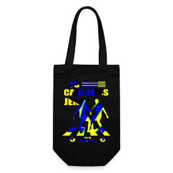 FC Carl Zeiss Jena - Geschenkbeutel für Flaschen - Schwarz - Vorne