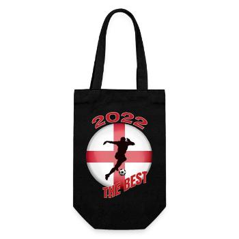 England Team - Gift Bag for Bottles - black - Front