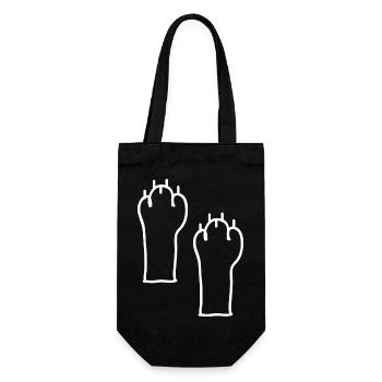 Hund Dog - Gift Bag for Bottles - black - Front