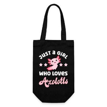 Axolotl - Sac à bouteille - noir - Devant