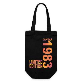 40th Birthday Man 40 Years Limited Edition Janvier - Sac à bouteille - noir - Devant