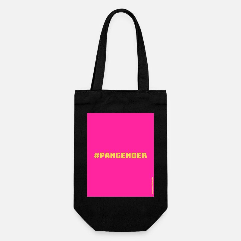 Pangender - Geschenkbeutel für Flaschen - Schwarz