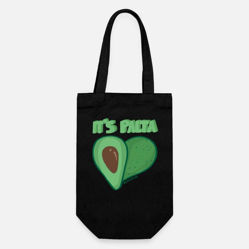 Es Palta - Geschenkbeutel für Flaschen - Schwarz