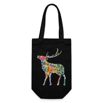 Cerf - Sac à bouteille - noir - Devant