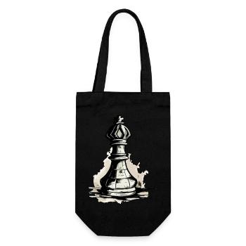 Le roi noir n°1 - Sac à bouteille - noir - Devant