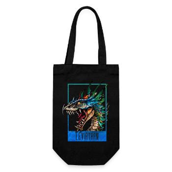 Monstre Léviathan - Sac à bouteille - noir - Devant