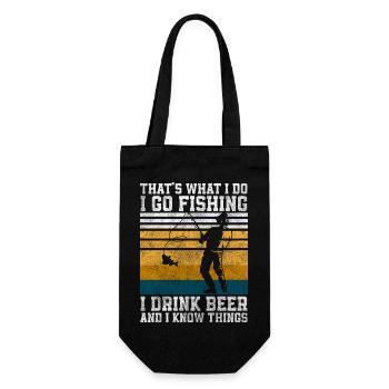 Pêcheur à la ligne Pêcheur Loisir Carpe - Sac à bouteille - noir - Devant