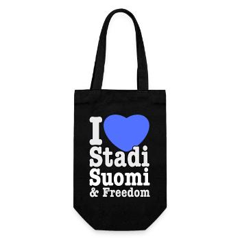 J’adore Stadi Suomi et Freedom - Sac à bouteille - noir - Devant