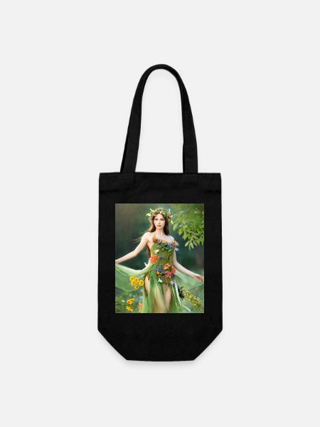 Fée verte. - Sac à bouteille - noir