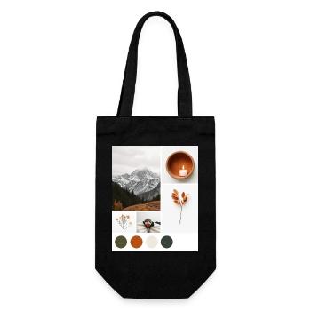 Rest. - Gift Bag for Bottles - black - Front