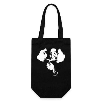 Three Special Friends - Gift Bag for Bottles - black - Front