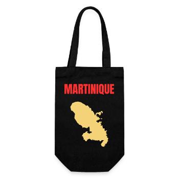 Martinique – West Indies T-shirt - Gift Bag for Bottles - black - Front