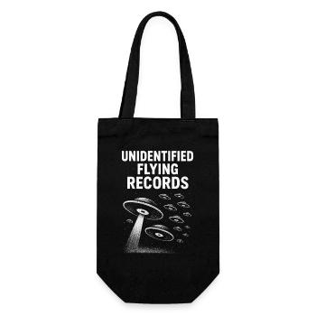 Shirt für DJs, Vinyl-Liebhaber und Musikfans - Geschenkbeutel für Flaschen - Schwarz - Vorne