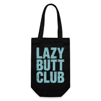 Entraînement de fitness à la salle de sport de Lazybuttclub - Sac à bouteille - noir - Devant