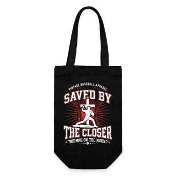 Sauvés par le Closer Christian Baseball Jesus - Sac à bouteille - noir - Devant