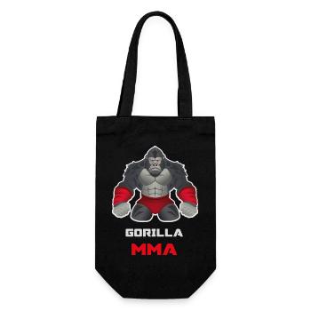 Gorilla Grappling MMA Fighter  - Gift Bag for Bottles - black - Front
