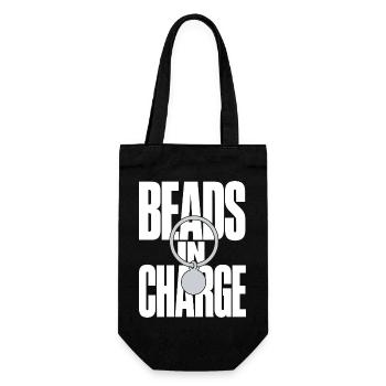Beads on Charge – Perlen Schlüsselring - Geschenkbeutel für Flaschen - Schwarz - Vorne